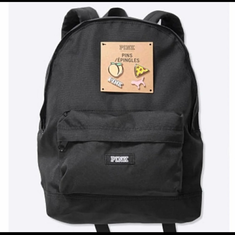 Victoria Secret backpack with pins